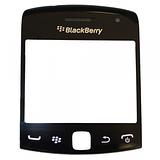 LCD Lens for Blackberry 9350 9360 9370 Black