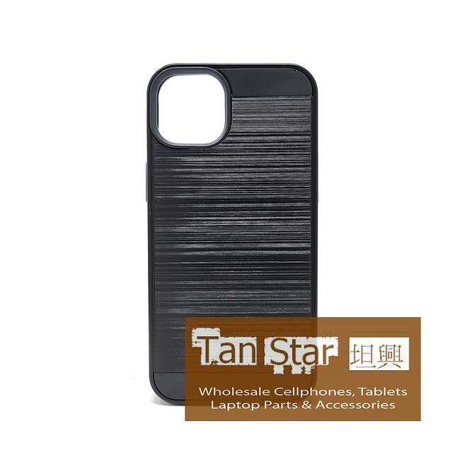 Apple iPhone 14 Pro - Slim Sleek Brush Metal Case