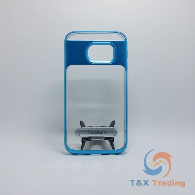 Samsung Galaxy S6 Edge Plus - TanStar Aluminum Bumper Frame Case with Kickstand