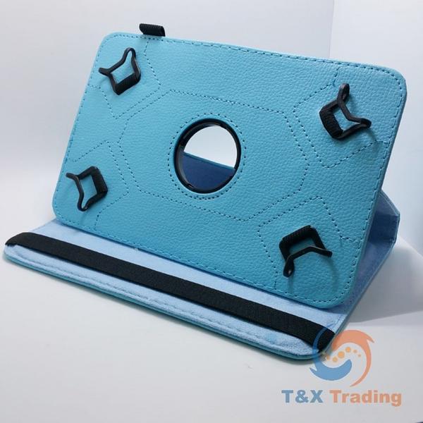 Universal 7" Tablet - 360°  Leather Tablet Case