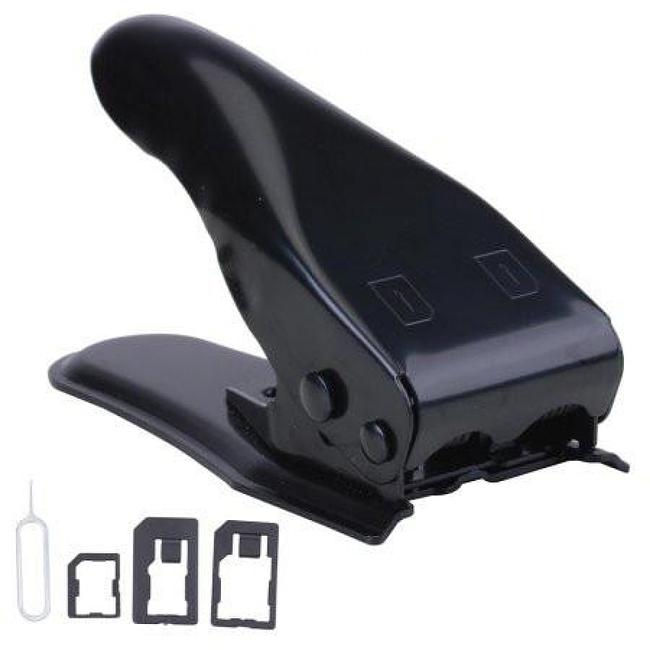 Dual Sim Card Cutter into Micro and Nano Sim