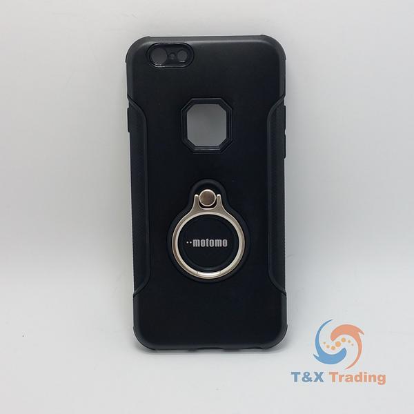 Apple iPhone 6 / 6S - Aluminum Case with Ring Kickstand