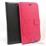 Apple iPhone 7 Plus / 8 Plus - Butterfly Book Style Wallet Case with Strap