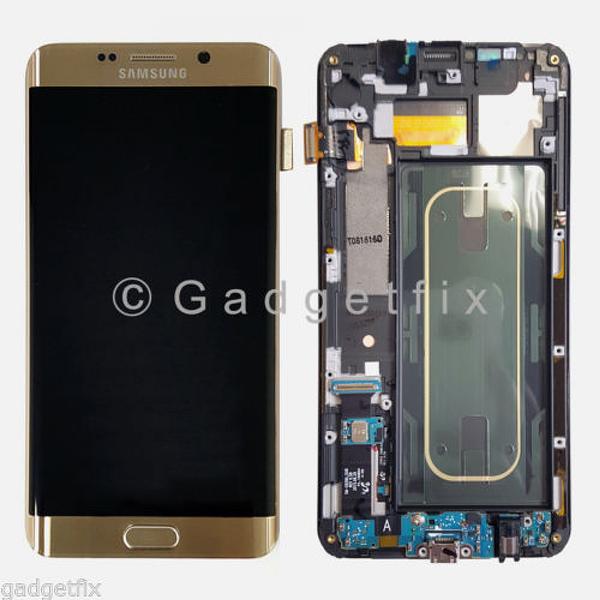 LCD Digitizer with FRAME for Samsung S6 edge Plus G928