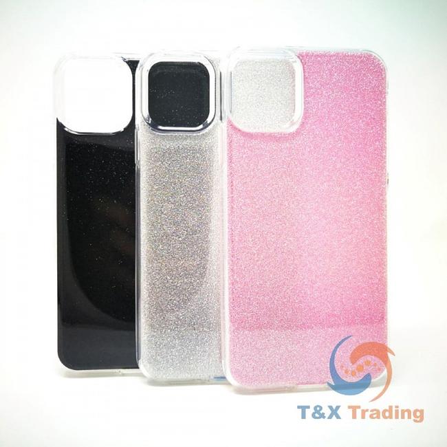 Apple iPhone 12 Pro Max - Twinkling Glass Crystal Phone Case