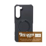 Samsung Galaxy S23 Plus - Magnetic RING Charging Reinforced Corners Case with Wireless Charging