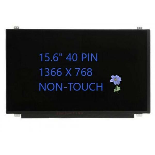 15.6" Laptop LCD Screen 1366x768p 40 Pins with Brackets NT156WHM-N10 V8.0