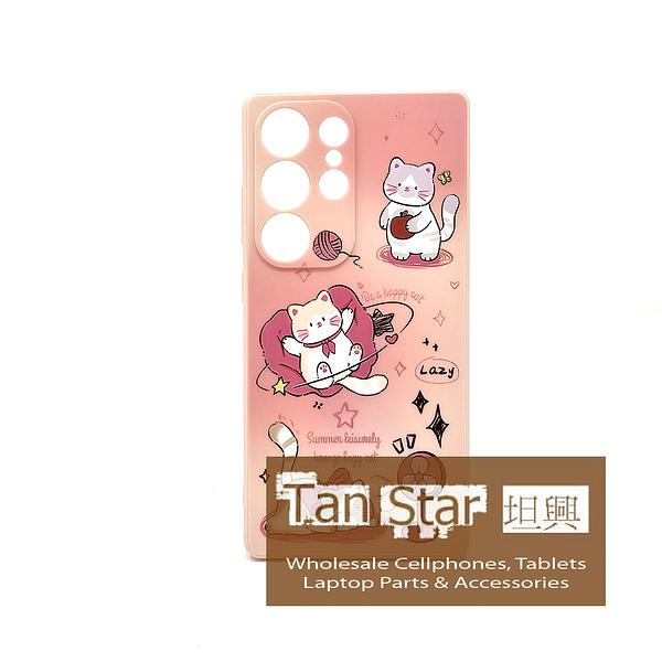 Samsung Galaxy S24 Ultra - Mixed Printed Designs Silicone Phone Case