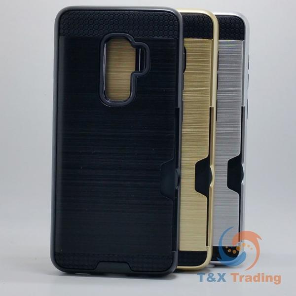 Samsung Galaxy S9 Plus - Slim Sleek Case with Credit Card Holder Case