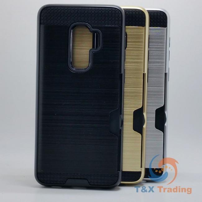Samsung Galaxy S9 Plus - Slim Sleek Case with Credit Card Holder Case