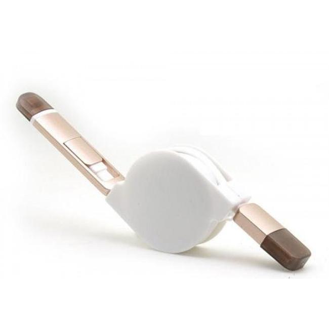 2-In-1 Micro USB / Lightning Retractable Data Cable