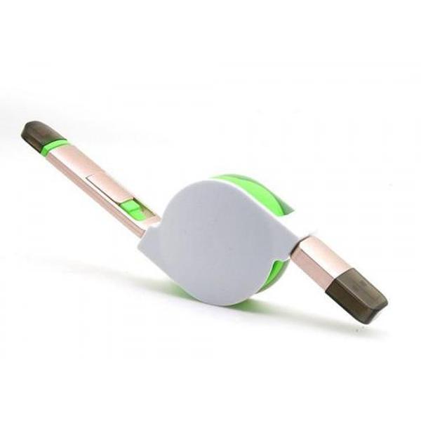 2-In-1 Micro USB / Lightning Retractable Data Cable