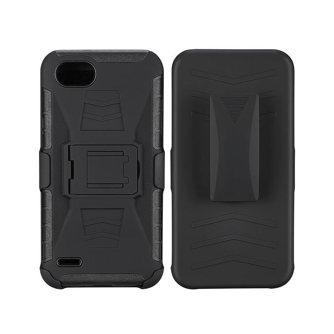LG Q6 - Heavy Duty Slim Case with Holster