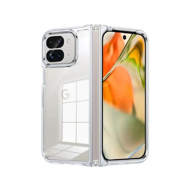 Google Pixel 9 Pro Fold - Silicone Clear Phone Case