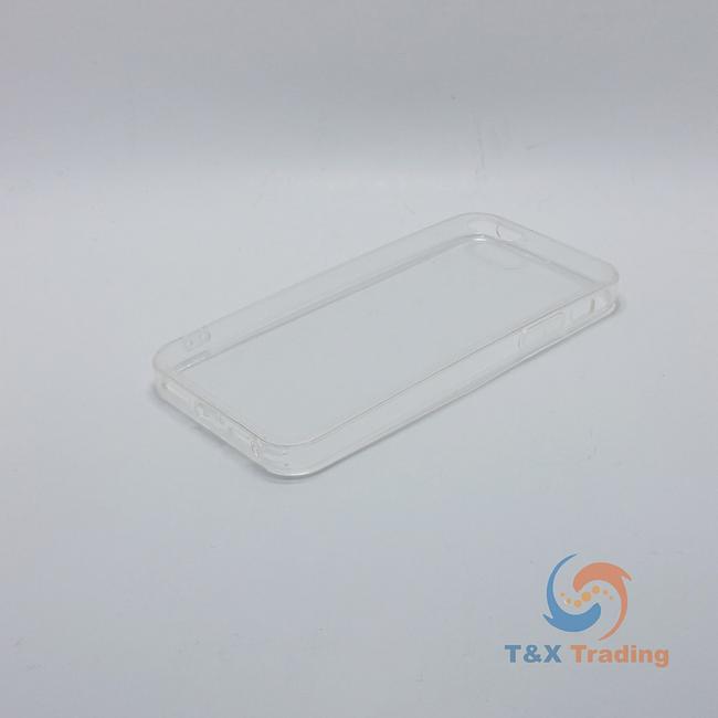 Apple iPhone 5G/5S/SE - Silicone Phone Case With Dust Plug