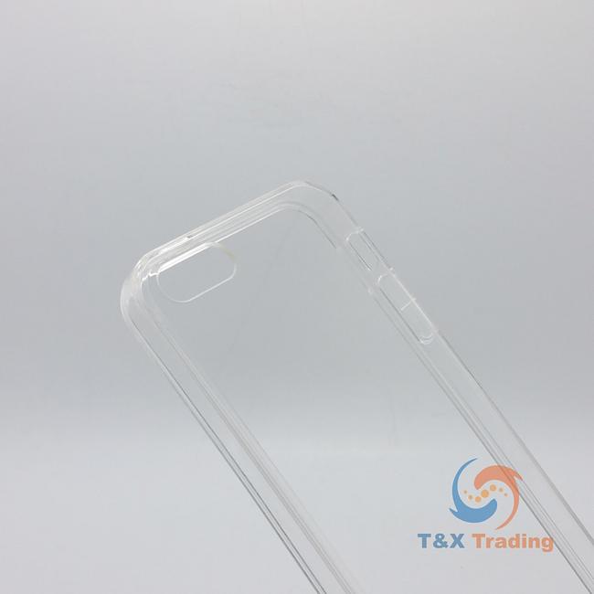 Apple iPhone 5G/5S/SE - Silicone Phone Case With Dust Plug