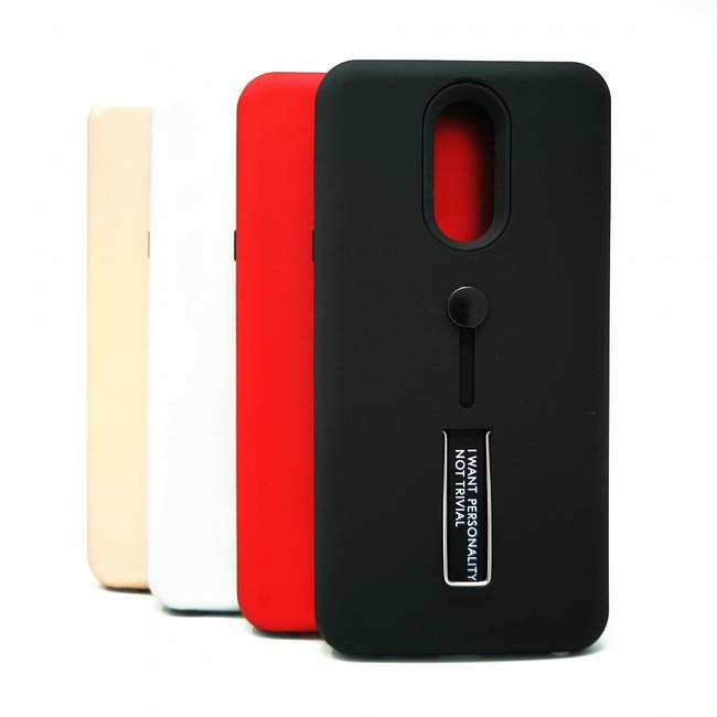 LG Stylo 4 / Q Stylo / Q Stylo Plus - I Want Personality Not Trivial Case with Kickstand Color