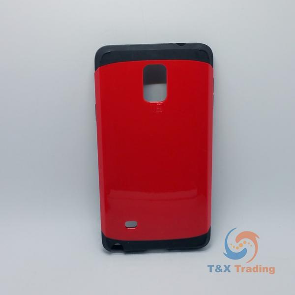 Samsung Galaxy Note 4 - Slim Silicone Armour with Hard Cover Case