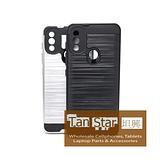 Motorola Moto E20 - Slim Sleek Brush Metal Case