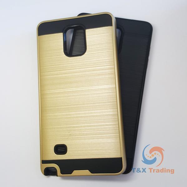 Samsung Galaxy Note 4 - Slim Sleek Brush Metal Case
