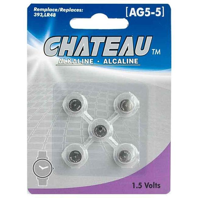 Battery alkaline 1.5 Volts AG5 393 LR48