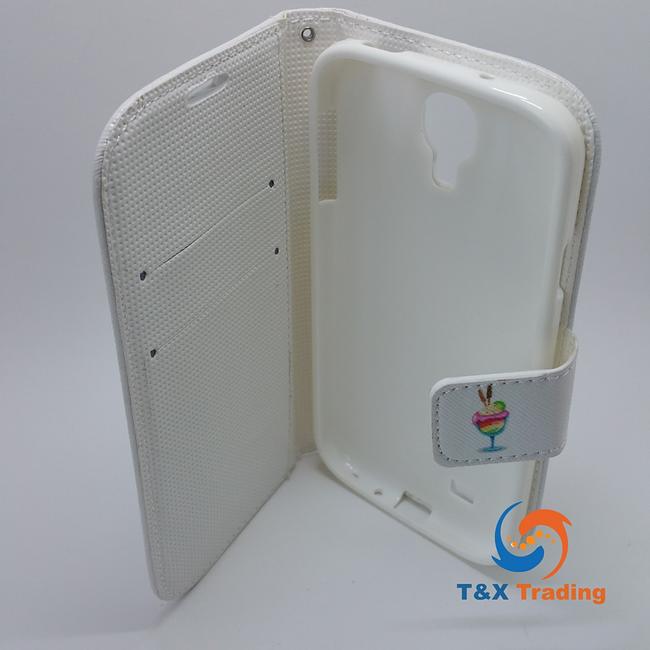 Samsung Galaxy S4 - Book Style Wallet Case with Design