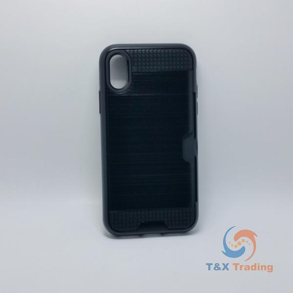 Apple iPhone X / XS - Slim Sleek Case with Credit Card Holder Case