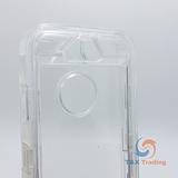 Apple iPhone 5G / 5S / 5SE  - Transparent Fashion Defender Case with Belt Clip