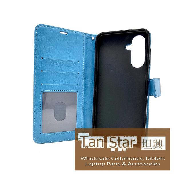 Samsung Galaxy A36 5G / A56 5G - Book Style Wallet Case With Strap