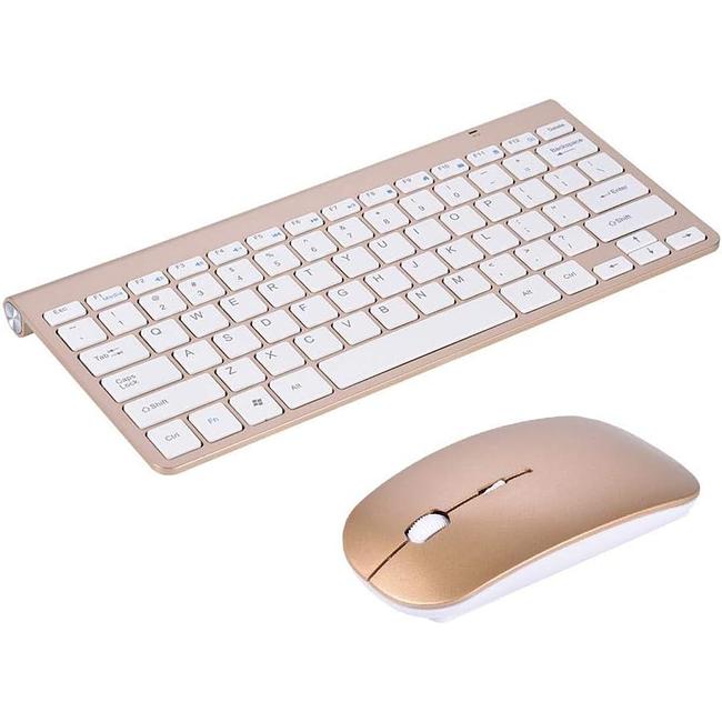 Multi-Functional Wireless Slim 2.4GHz USB dongle Keyboard and Mouse Kit