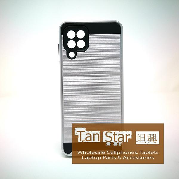 Samsung Galaxy A22 4G - Slim Sleek Brush Metal Case