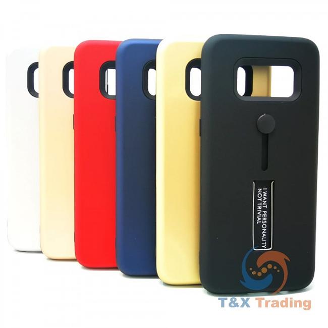 Samsung Galaxy S8 Plus - I Want Personality Not Trivial Case with Kickstand Color
