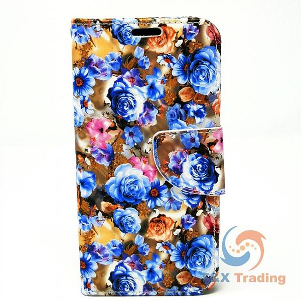 Samsung Galaxy S9 Plus -  Floral Book Style Wallet Case