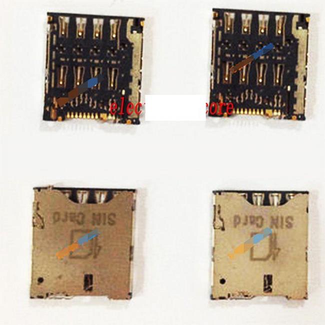Sim connector for Sony Ericsson L35h Xperia ZL C6502
