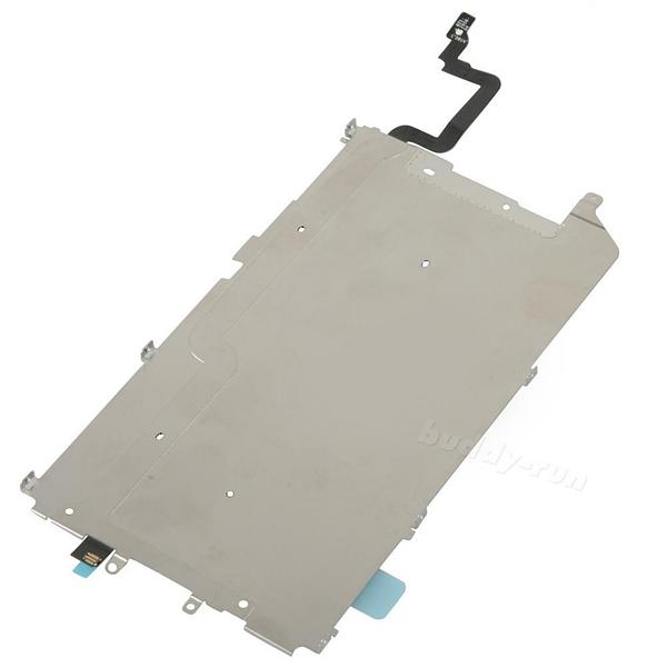 metal back plate + home button extend flex for iphone 6+ 5.5