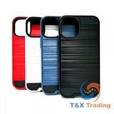 Apple iPhone 12 Mini - Slim Sleek Brush Metal Case