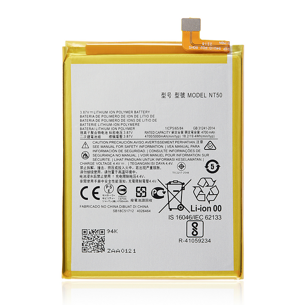 replacement battery NT50 for Motorola Moto Edge 20 Lite XT2139