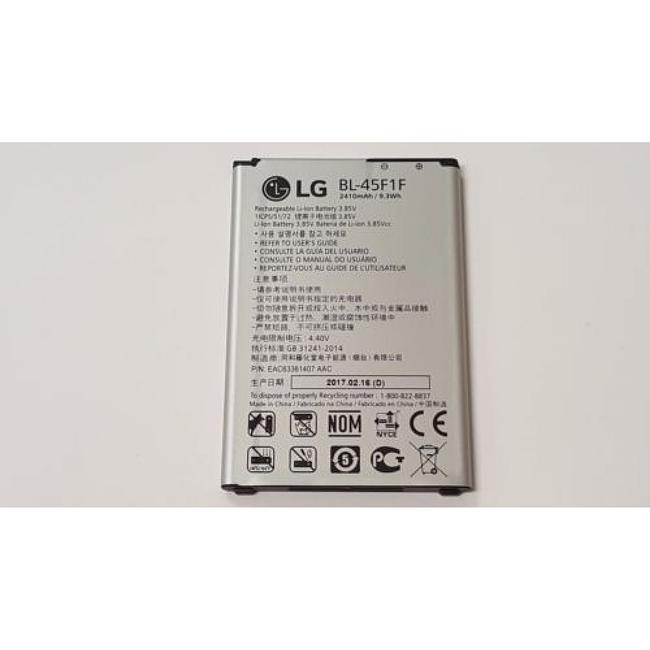 replacement battery BL-45F1F LG K4 2017 M153 M160 M151 MS210