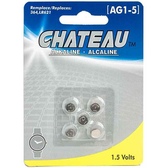 Battery alkaline 1.5 Volts AG1 364 LR621