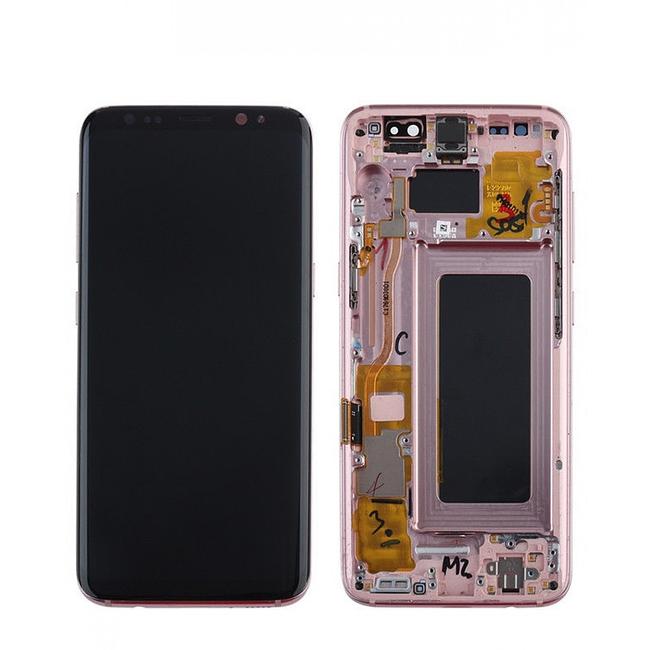 LCD Digitizer with FRAME for Samsung S9 Plus G9650 G965 G966F G965A G965WA