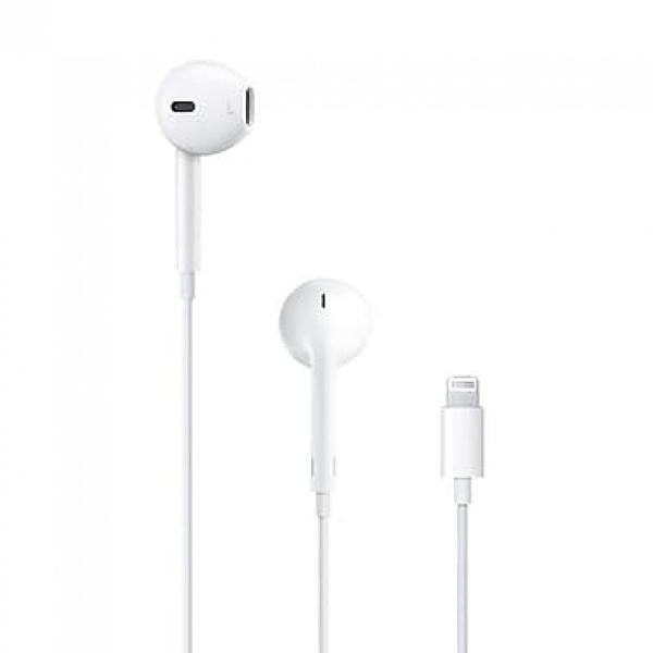 Lightning (iPhone 7) - Earpods Earphones with Remote and Mic for Apple iPhone (OEM) - NO PACKAGING