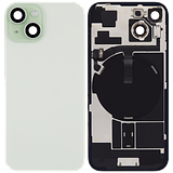 back cover glass with metal and flex for iPhone 15