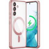 Samsung Galaxy S24 Plus / S25 Plus - Chrome Edge Magnet RING Silicone Case