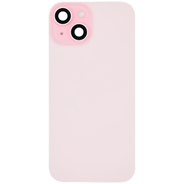 back cover glass with metal for iPhone 15