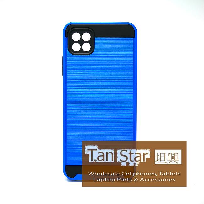 Samsung Galaxy A22 5G - Slim Sleek Brush Metal Case