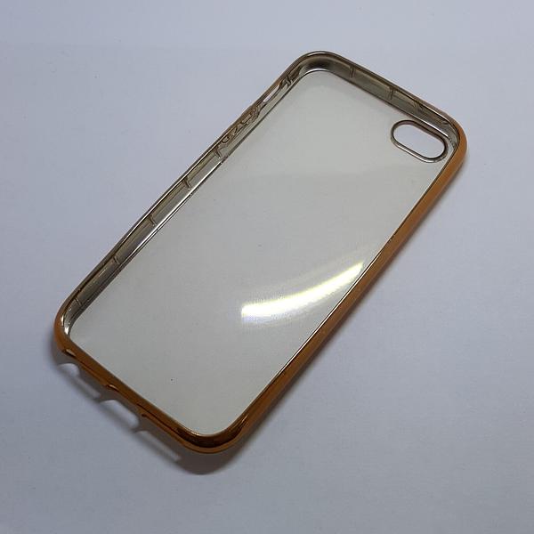 Apple iPhone 5G / 5S / 5SE - Chrome Edge Silicone Case