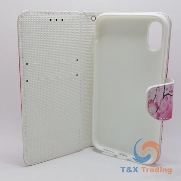 Apple iPhone X / XS - New Book Style Wallet Case with Design