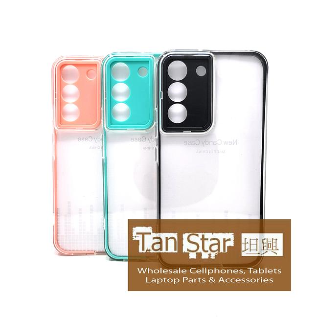 Samsung Galaxy S22 Plus - Candy Case Shockproof Silicone Bumper Frame Case