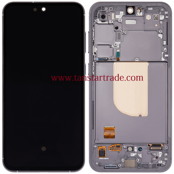 LCD Assembly with Frame for Samsung S23 FE S711 S711U S711A