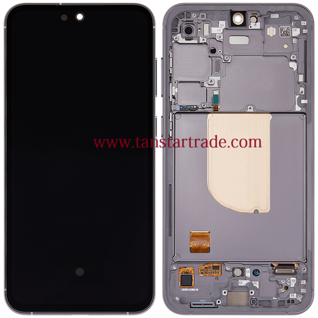 LCD Assembly with Frame for Samsung S23 FE S711 S711U S711A